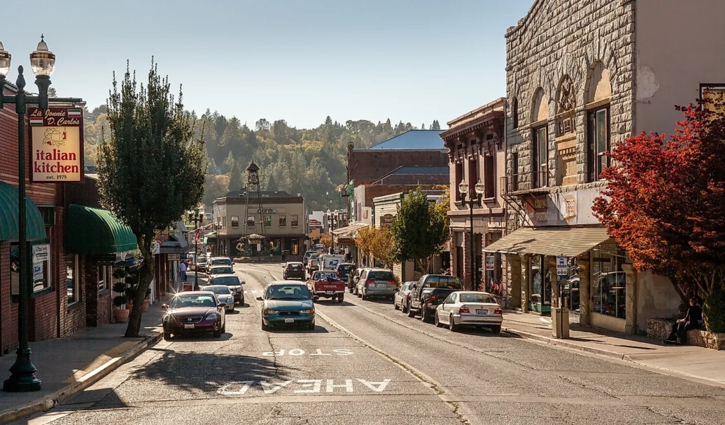 Historic downtown Placerville on the Western Slope